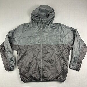 Nike‎ ACG Jacket Mens XL Black Full Zip Lightweight Hooded Windbreaker Nylon